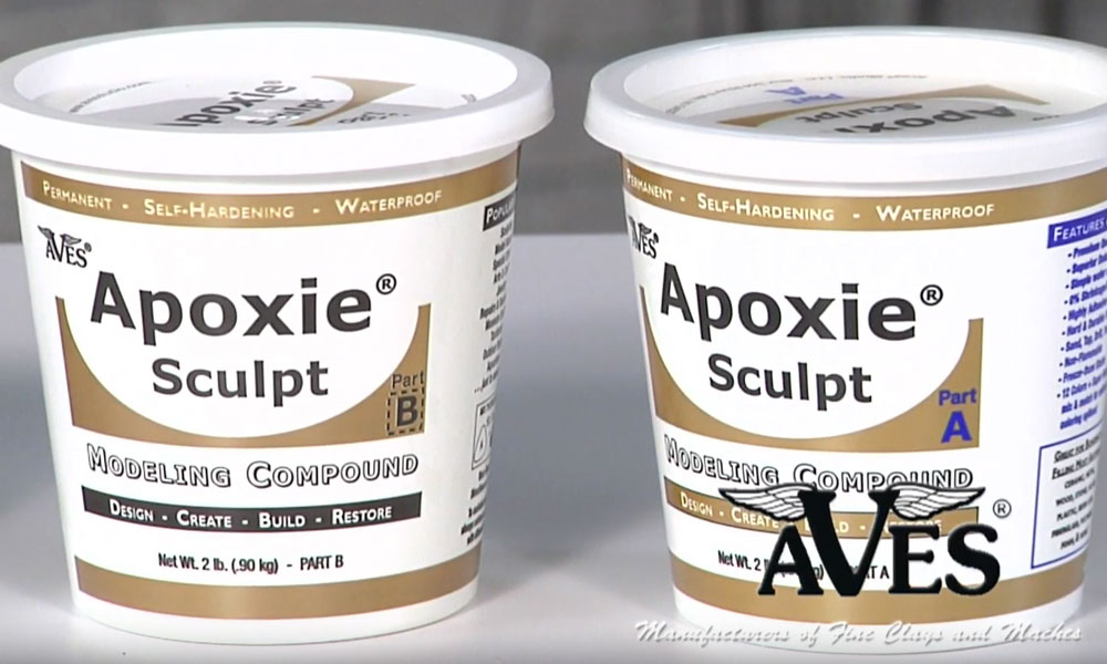  Aves Apoxie Sculpt - 2 Part Modeling Compound (A & B