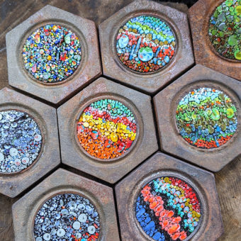 3-D Mosaics with Apoxie Sculpt - Aves: Maker of Fine Clays and